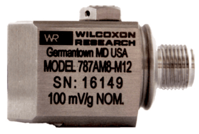 Wilcoxon Sensing Technologies Low Profile General Purpose Accelerometer, Model 787AM8-M12